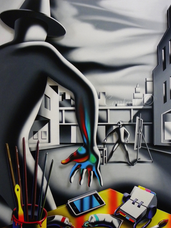 'Quick on the draw' - gesigneerde 3D constructie op basis van giclee - 2014 kopen? Bied vanaf 250!