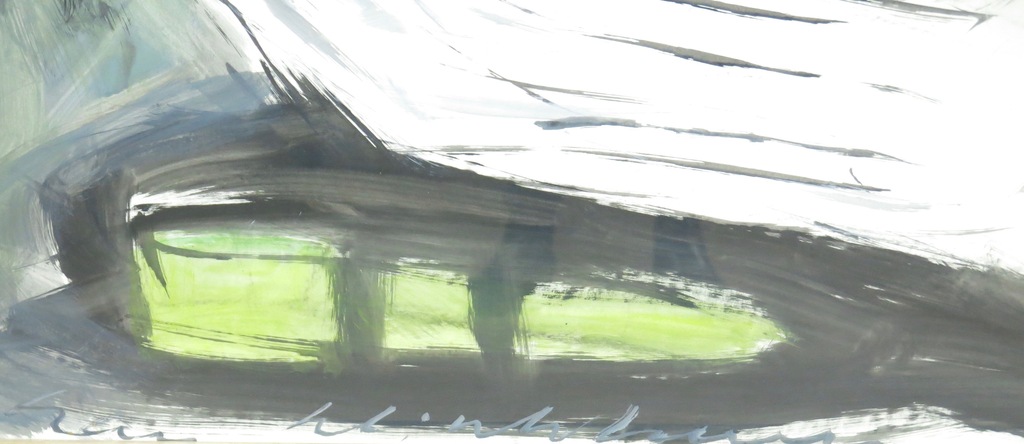 Han Klinkhamer: Acryl op papier, Zonder titel - Ingelijst kopen? Bied vanaf 50!