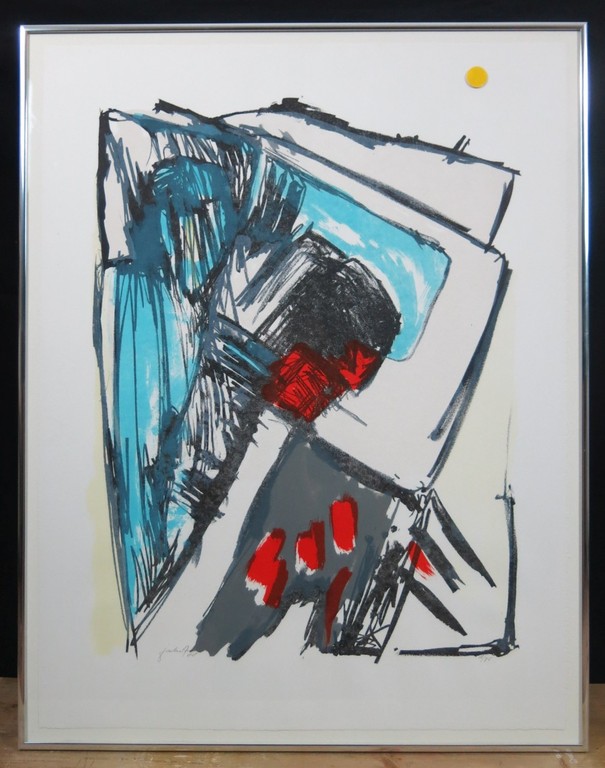 Jan Hofstra: Litho, Z.T. - Ingelijst kopen? Bied vanaf 20!