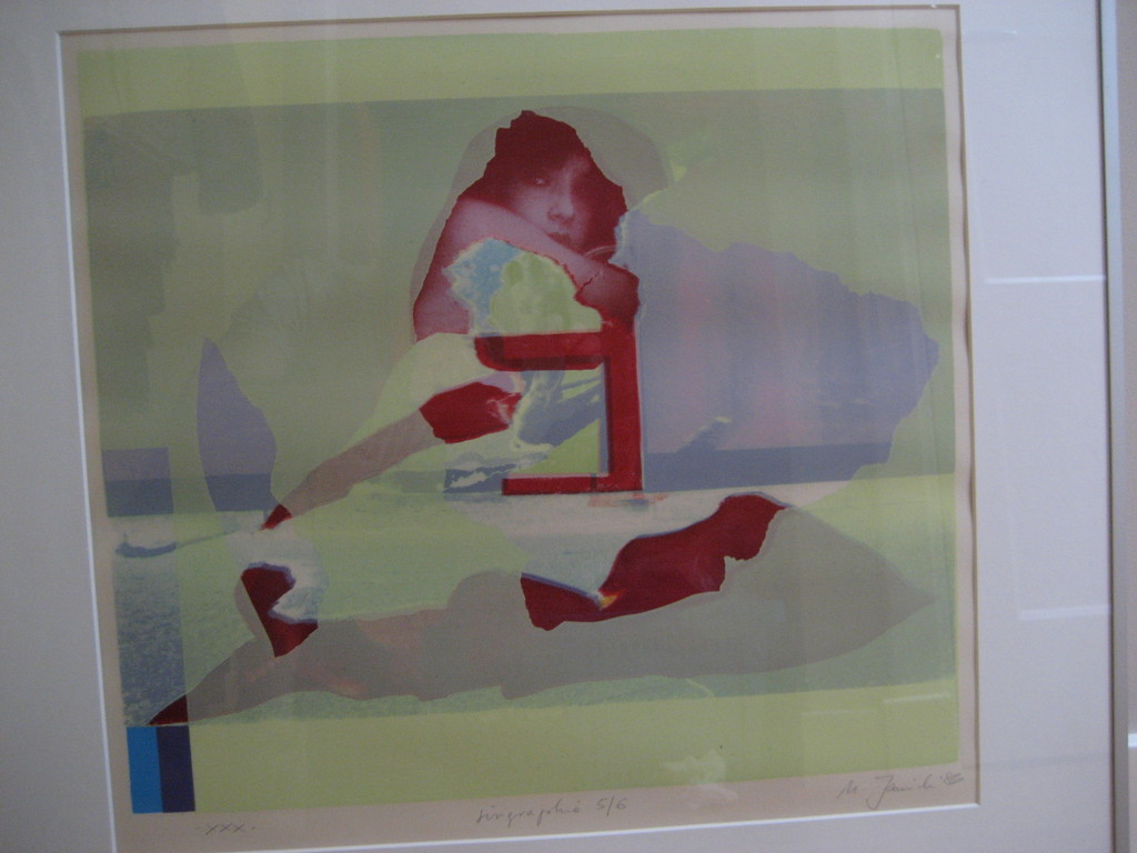 James Janicek: ingelijste zeefdruk 'XXX' (handgesigneerd en genummerd) verkocht voor € 75!