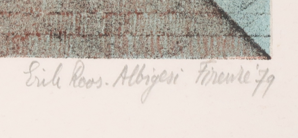 Erik Roos: Litho, Albigesi Firenze kopen? Bied vanaf 1!