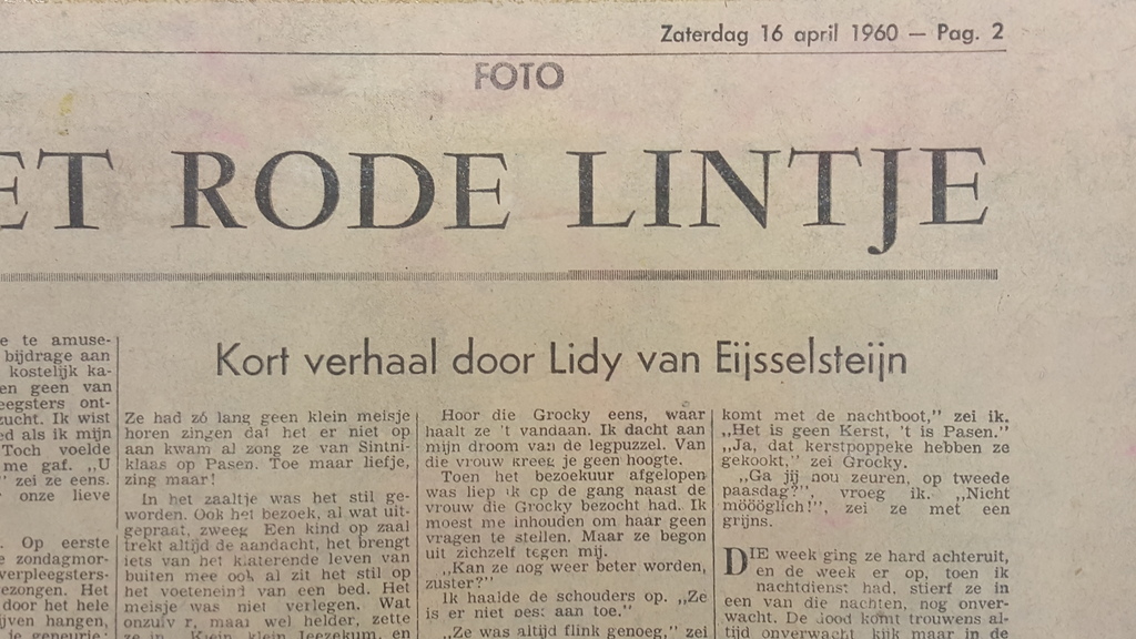 Bert Majoor gouache op krant kopen? Bied vanaf 100!