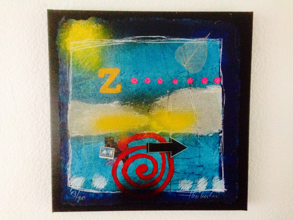 Theo koster , gemengde techniek , titel traces 3 kopen? Bied vanaf 1!