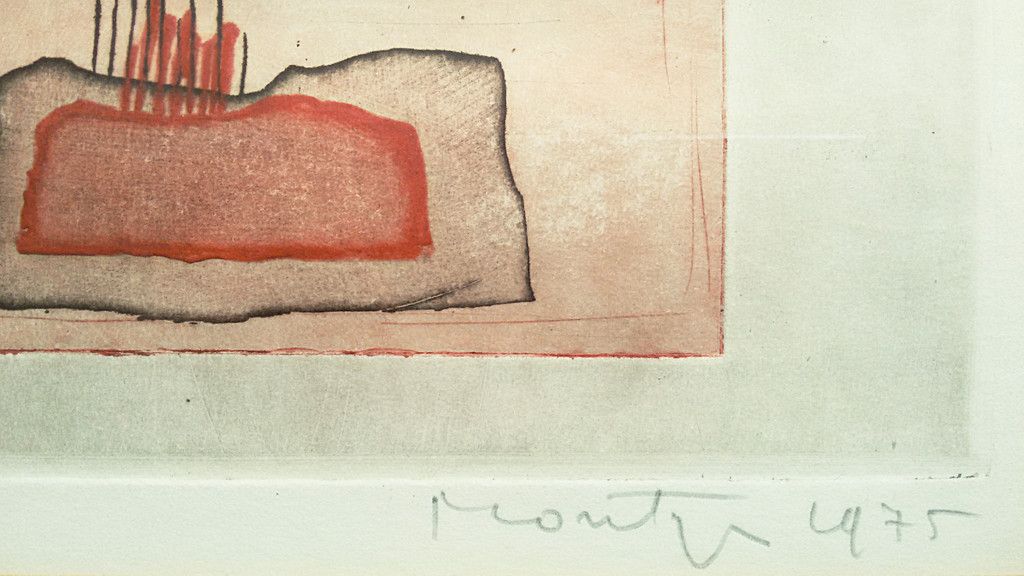 Jan Montyn - Ainsi, aquatint ets (mooi ingelijst) kopen? Bied vanaf 150!