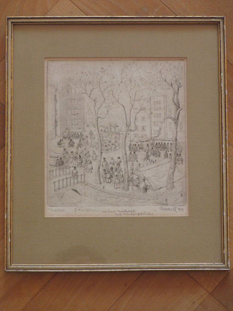 Cor de Wolff, Marktje, Ets kopen? Bied vanaf 40!