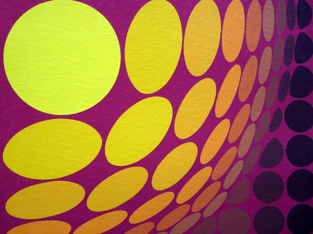 Zeefdruk, abstracte compositie, gesigneerd. kopen? Bied vanaf 149!