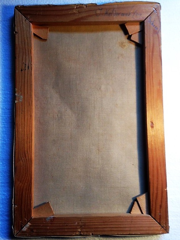 Jan Kelderman (1914-1990), Olieverf op doek, Brouwersgracht Amsterdam kopen? Bied vanaf 45!