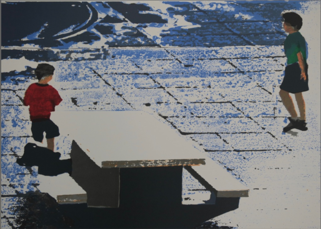 Koen Vermeule: Zeefdruk, Plein kopen? Bied vanaf 80!