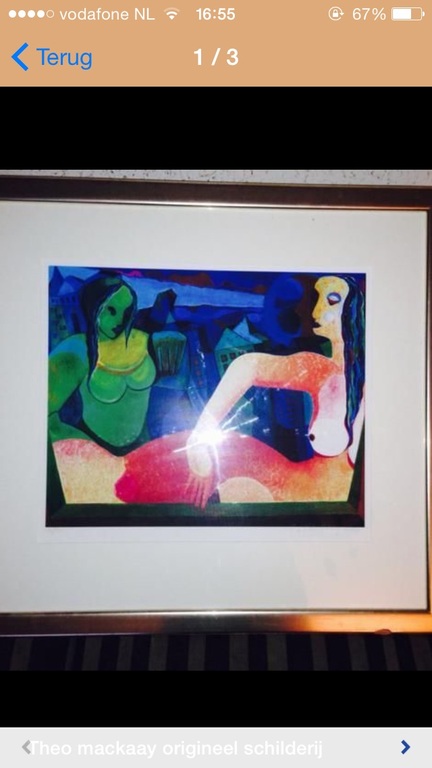 Theo mackaay olieverf  kopen? Bied vanaf 250!