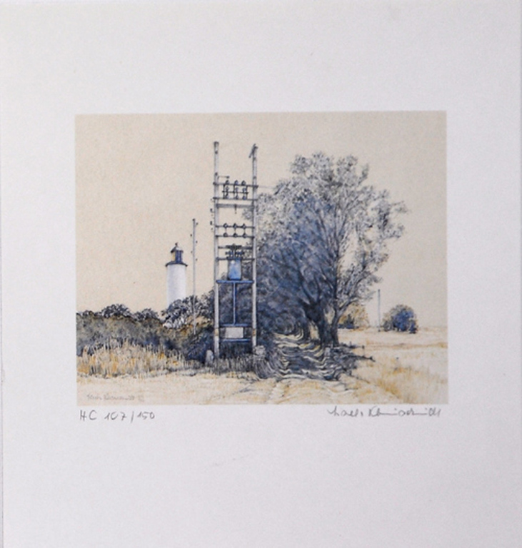 Gisela Kleinschmidt: Lithografie, Landschap kopen? Bied vanaf 10!