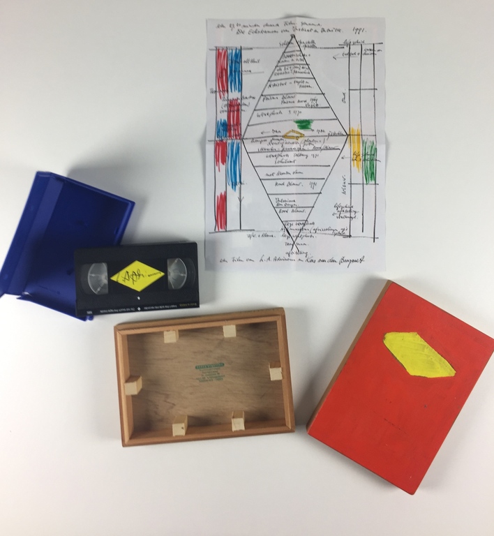 Leon Adriaans, kunstobject, 'De echokamers van instinct en intuïtie', 1991 kopen? Bied vanaf 479!