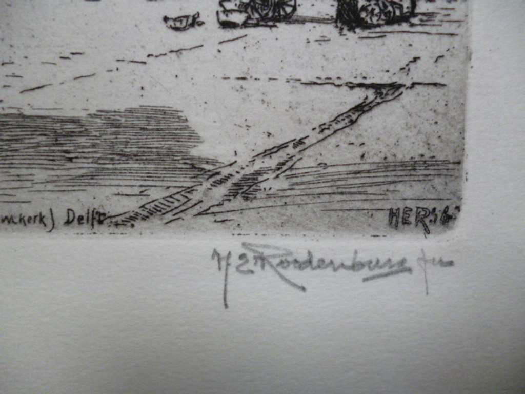 H.E.Roodenburg-Ets-Sint Ursula toren (Nieuwe Kerk), Delft kopen? Bied vanaf 25!