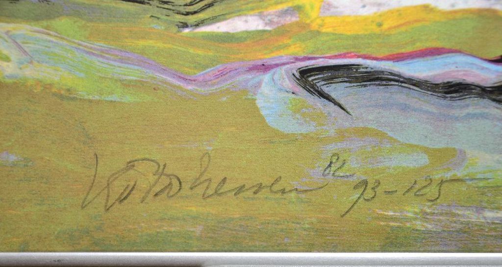 Kees van Bohemen: Zeefdruk. Meeuw kopen? Bied vanaf 250!