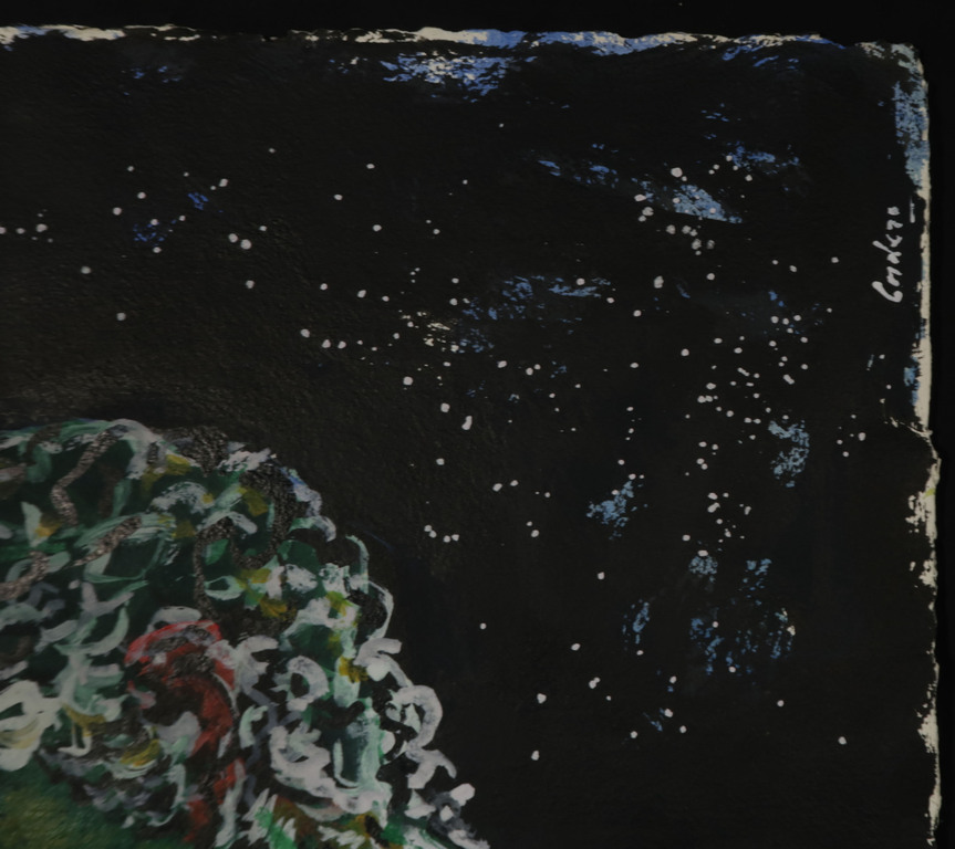 Horacio Cordero: Gouache op geschept papier, Klassiek figuur kopen? Bied vanaf 80!