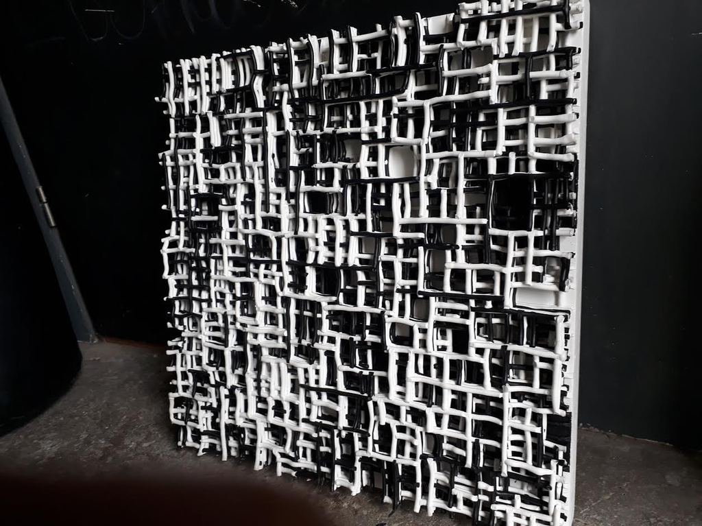 Back to Zero 44 Acrylaat op houten paneel Erwin Stientra kopen? Bied vanaf 350!