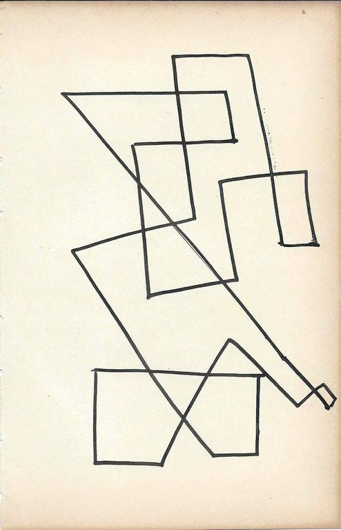 Siep van den Berg : compositie 2 (originele inkttekening) verkocht voor € 51!