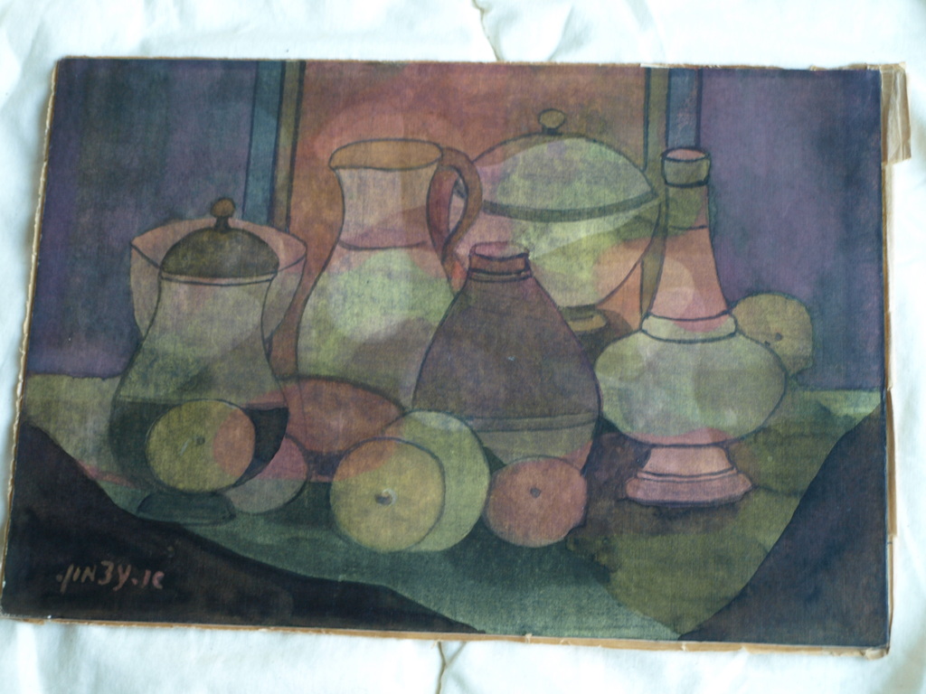 Onduidelijke signatuur : Aquarel – Stilleven met vazen – ca 1e helft 20e eeuw kopen? Bied vanaf 1!