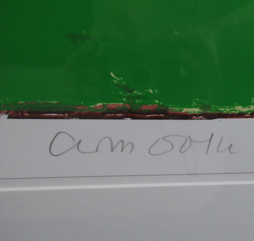 Cees Dolk: Zeefdruk, Flora en fauna - Ingelijst kopen? Bied vanaf 20!