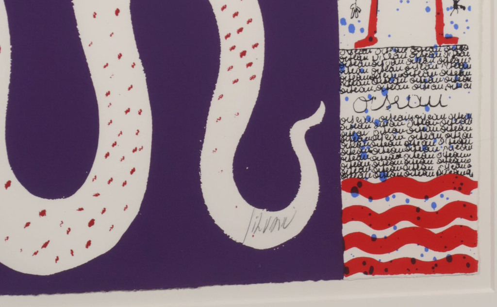 Christian Silvain: Zeefdruk, L'Oiseau Cage - Ingelijst (Groot) kopen? Bied vanaf 60!