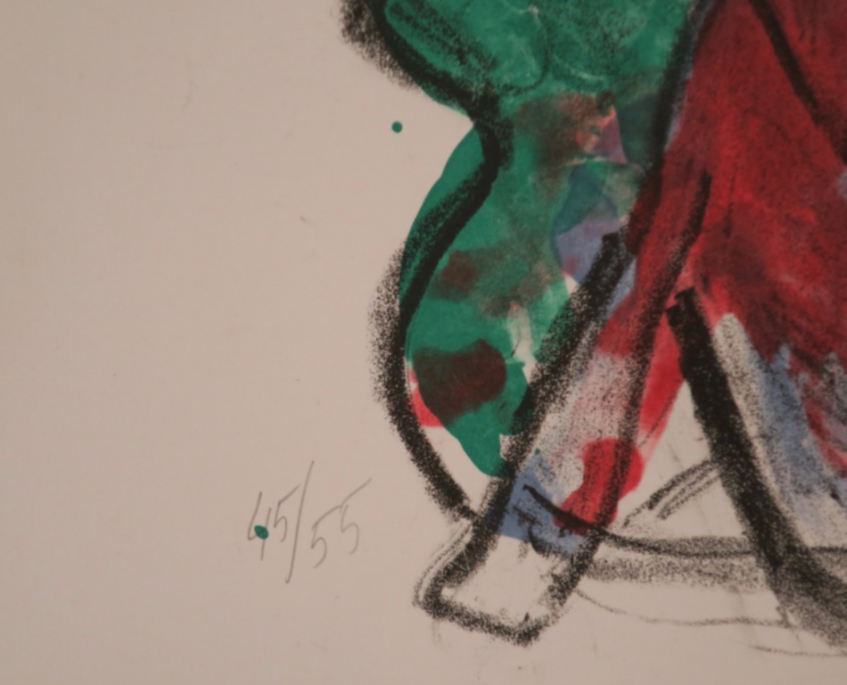 Jan Sierhuis: Litho, Flamenco (groen) kopen? Bied vanaf 35!