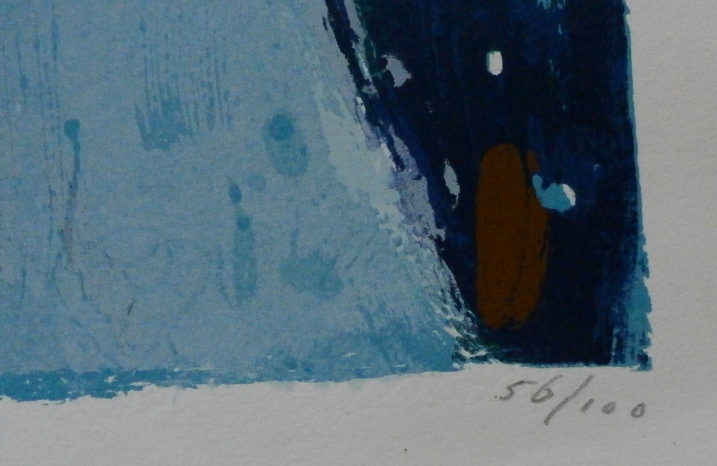 Piet Warffemius - Piet Warffemius - zeefdruk: Telephone call from an island - 1990 kopen? Bied vanaf 60!