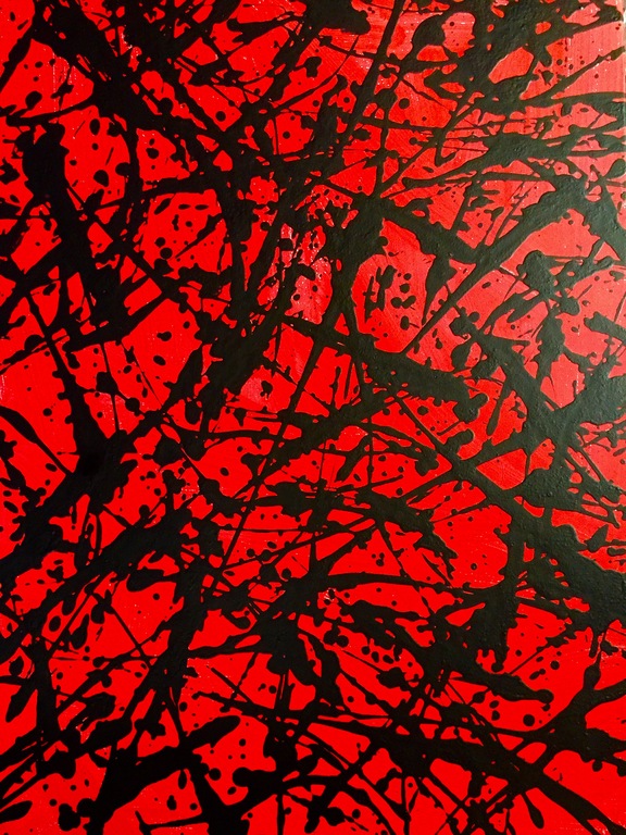 ORIGINEEL - RICK TRIEST - ACRYL OP DOEK - 2014 - LOVE kopen? Bied vanaf 125!