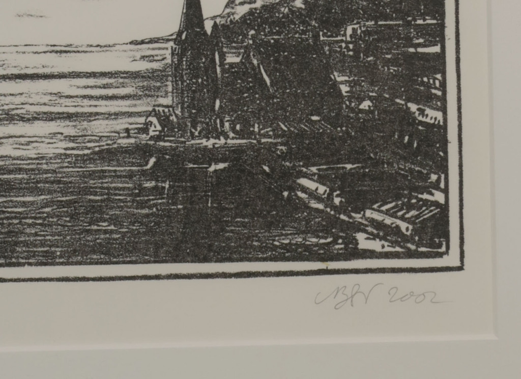 Bernard Verhoeven: Litho, Oproep 2 dagen in de hemel - Ingelijst kopen? Bied vanaf 1!