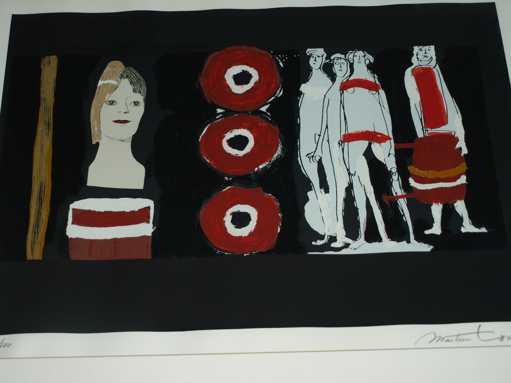 Zeefdruk – Abstract - Gesigneerd – 1993 – Oplage 200 – Ingelijst 76 x 62 cm kopen? Bied vanaf 75!