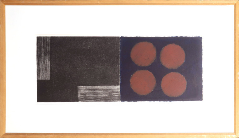 Bert Loerakker: Gemengde technieken op papier, Zonder titel - Ingelijst kopen? Bied vanaf 50!