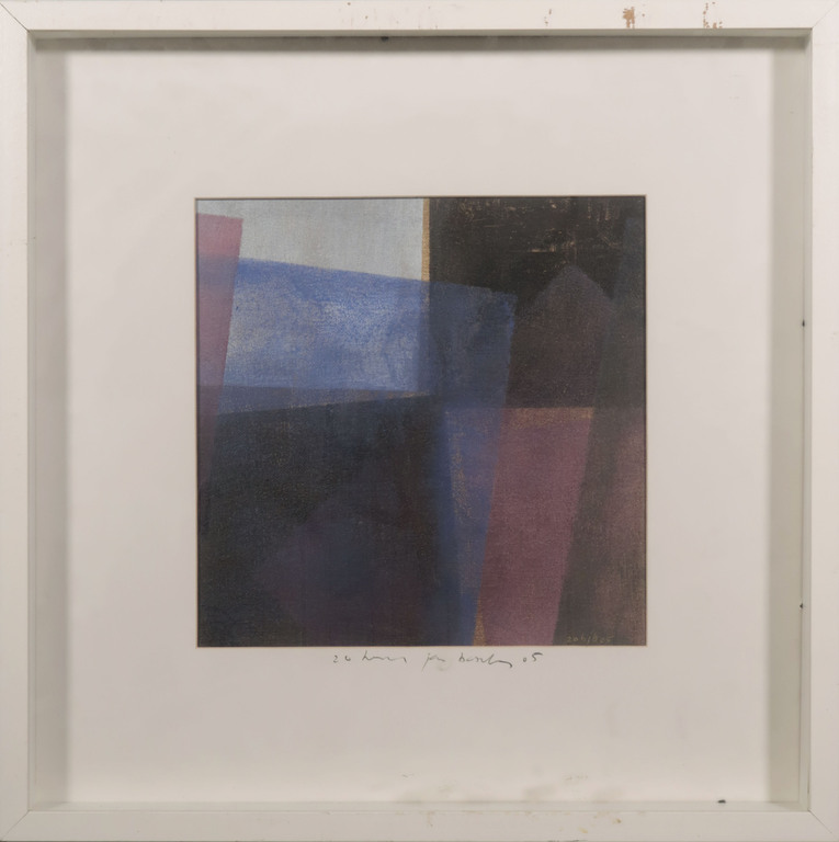 Herman Jan Bosch: Gemengde techniek, Fenetre d'ete - Ingelijst kopen? Bied vanaf 20!