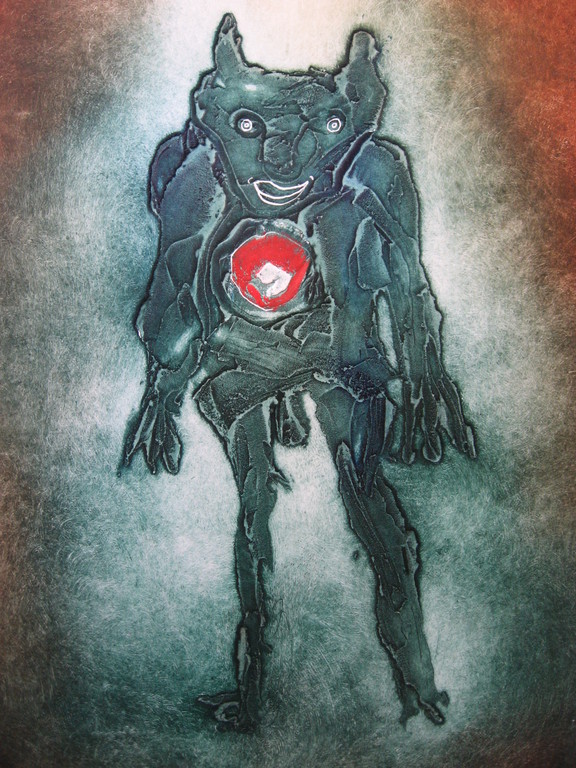 Ad Arma: "The Questionman" - gesigneerde ets - oplage E.A. I/III kopen? Bied vanaf 59!