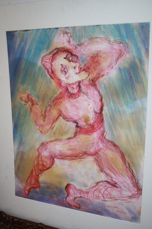 PIERROT CLOWN - ETIENNE ROGER 1949 PARIS  - leerling Picasso kopen? Bied vanaf 120!