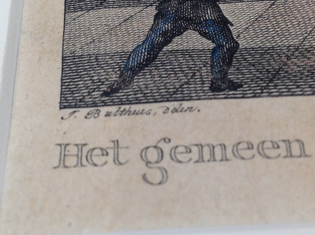 Reinier Vinkeles en Daniel Vrijdag: ets/gravure ingekleurd, 'Koninklijk Paleis' kopen? Bied vanaf 30!