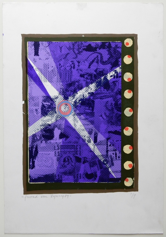 Ewoud van Rijn (1967) litho uit 1989 - oplage 9 kopen? Bied vanaf 125!