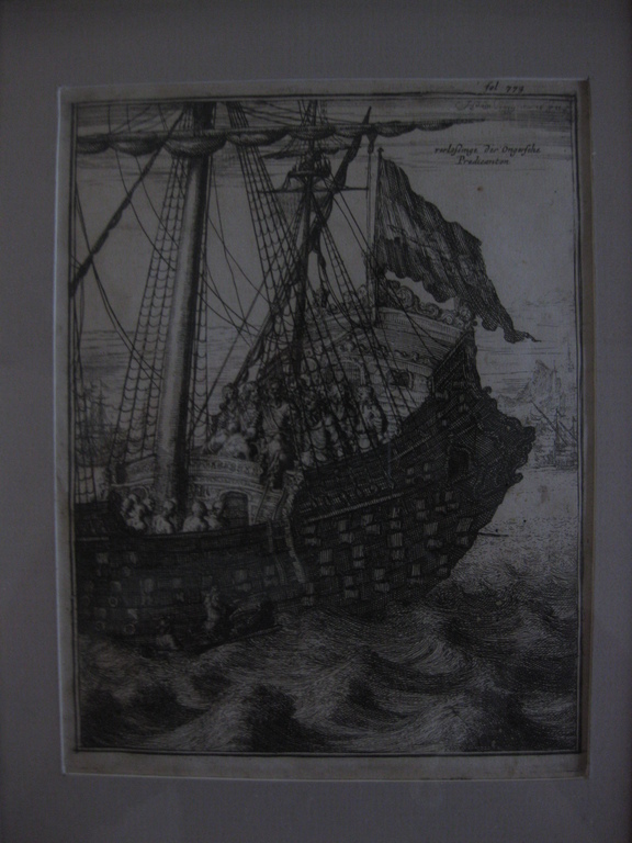 Antieke kopergravure - Michiel de Ruyter, De Eendracht - Verlosinge der Ongersche Predicanten ( Verlossing der Hongaarse predikanten) - 18 eeuw kopen? Bied vanaf 1!