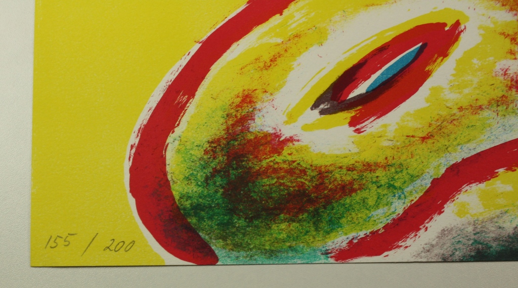 Jorg Remé, kleurenlitho, 1989 kopen? Bied vanaf 49!