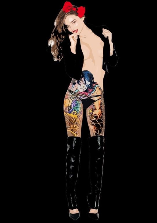 Death NYC - Girl black gesigneerde zeefdruk kopen? Bied vanaf 65!