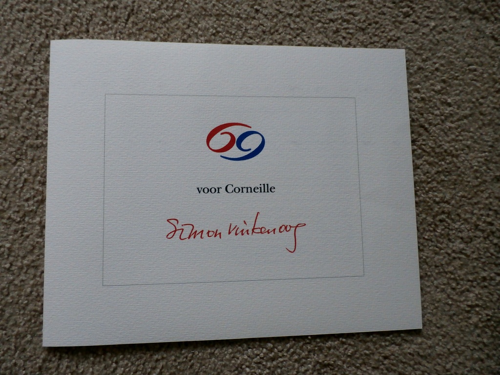 Corneille -  uitgavemap voor zijn 69e verjaardag - Studio Nico Koster - gesign. kopen? Bied vanaf 1!