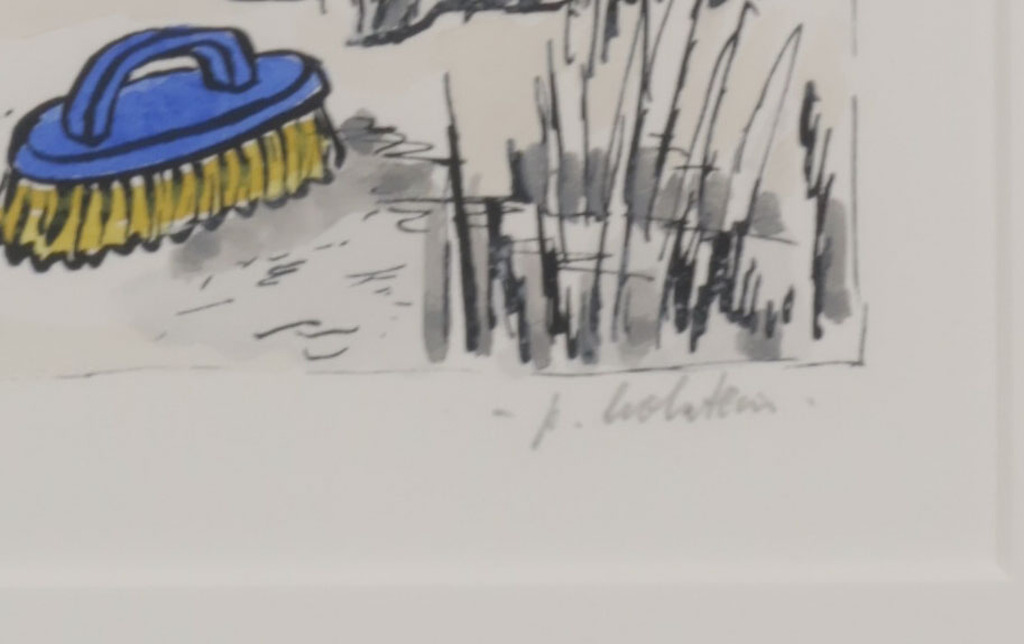 Pieter Holstein: Handgekleurde Litho, Z.T. landschap - Ingelijst kopen? Bied vanaf 35!