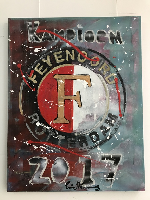 ERIC JAN KREMER FEYENOORD ROTTERDAM 2017 verkocht voor € 650!
