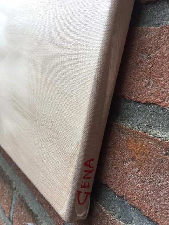 Gena - Abstract - Acrylverf op doek - 2017 - Gesigneerd kopen? Bied vanaf 150!