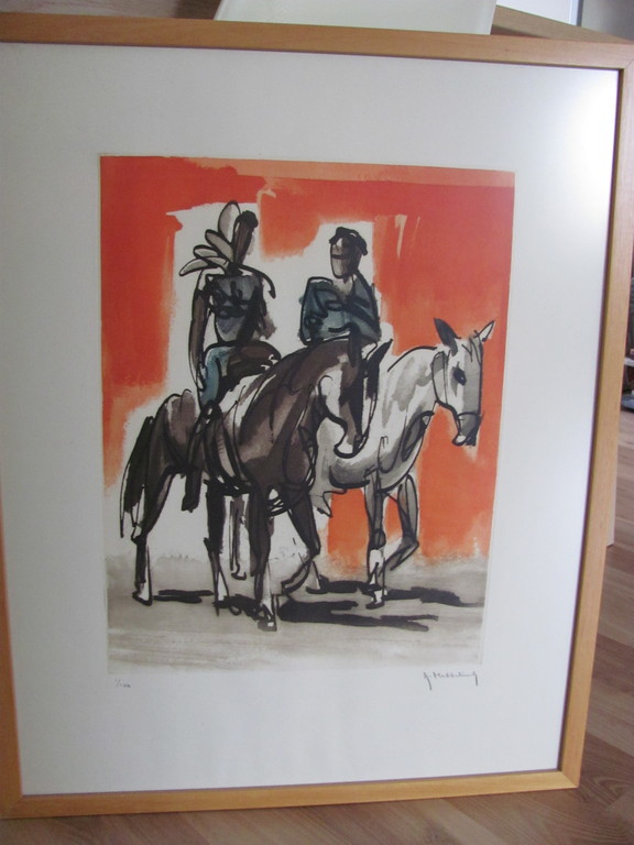 Roger Hebbelinck - Boer en boerin te paard kopen? Bied vanaf 25!