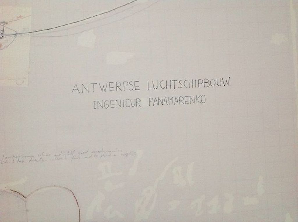 Panamarenko, Manpowered blimp / Papaver - handgesigneerde offset litho kopen? Bied vanaf 250!