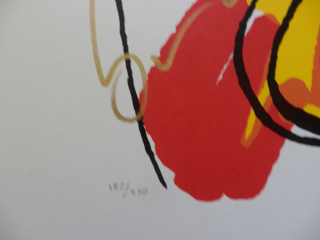 HERMAN BROOD  HANDGESIGNEERDE En Gelimiteerde ZEEFDRUK  THE BEAT GOES ON kopen? Bied vanaf 225!