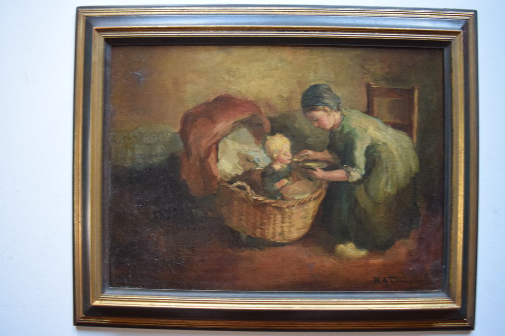 Hendricus Anthonius Dievenbach (1872-1946) - olie op doek kopen? Bied vanaf 1!