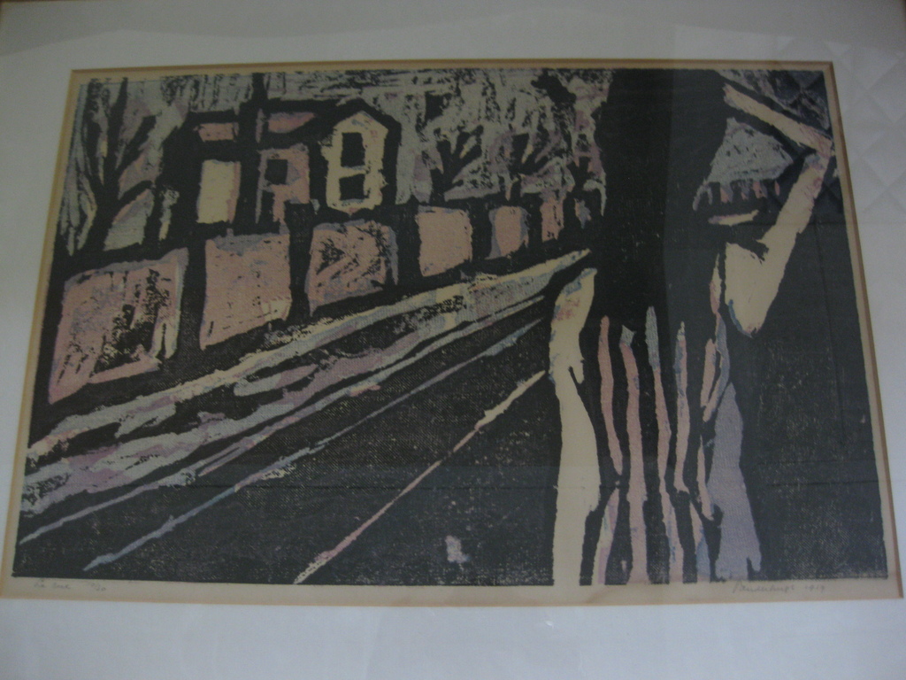 Flip van der Burgt - Zeefdruk La Rue kopen? Bied vanaf 80!