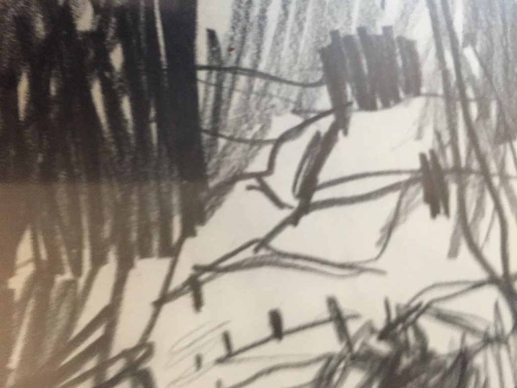 JAN SIERHUIS  unieke originele tekening , voor studie 1958. Alicante kopen? Bied vanaf 1!