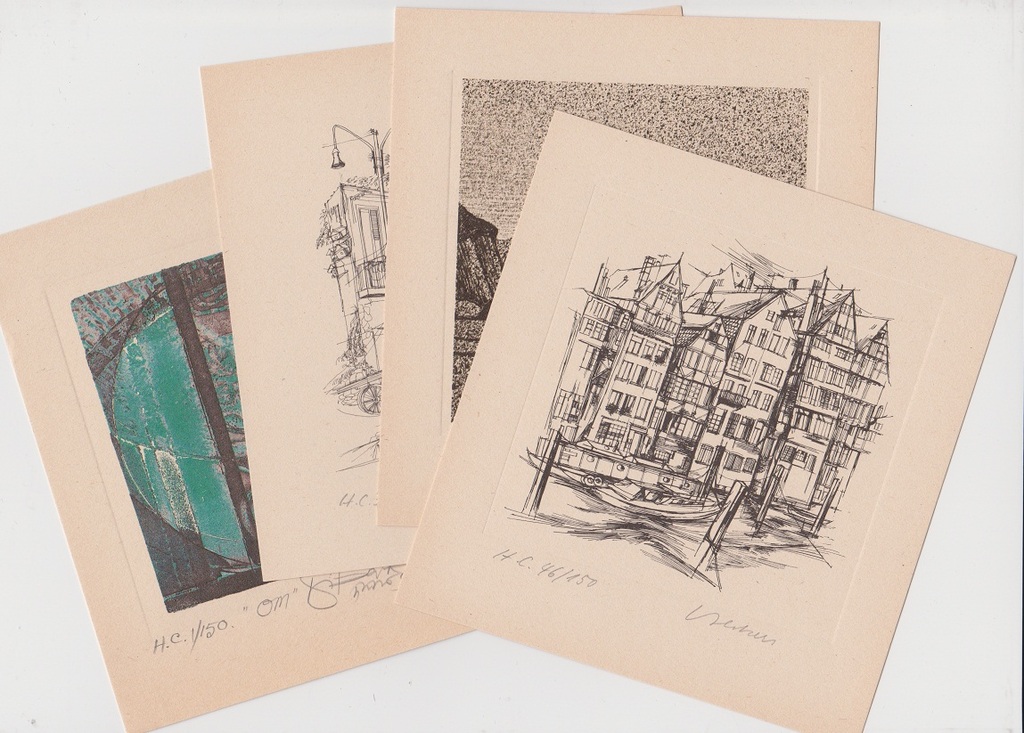 "Artists of the World": Vier etsen, diverse composities kopen? Bied vanaf 30!