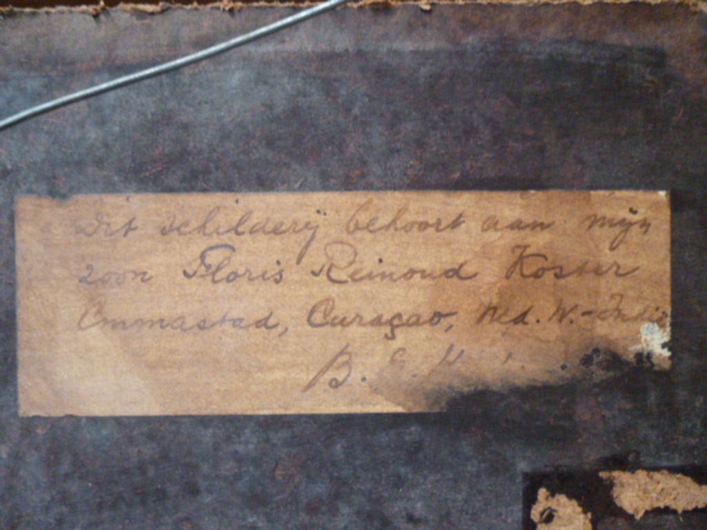 A.L.Koster - olieverf - De Schuttersdoelen te Haarlem kopen? Bied vanaf 500!