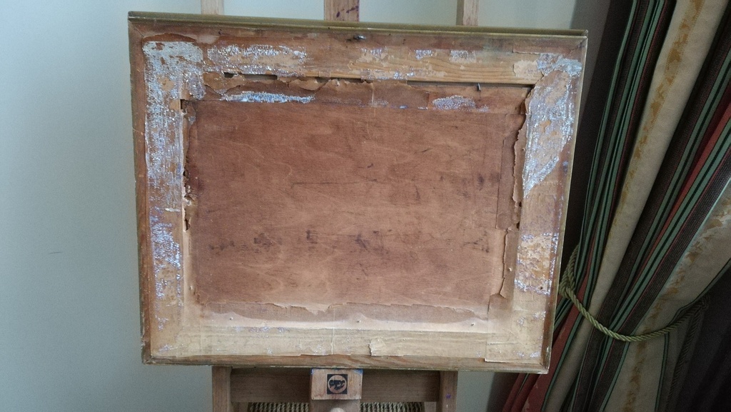 Onbekend kunstenaar, olieverf op paneel, figuratief stadszicht kopen? Bied vanaf 1!